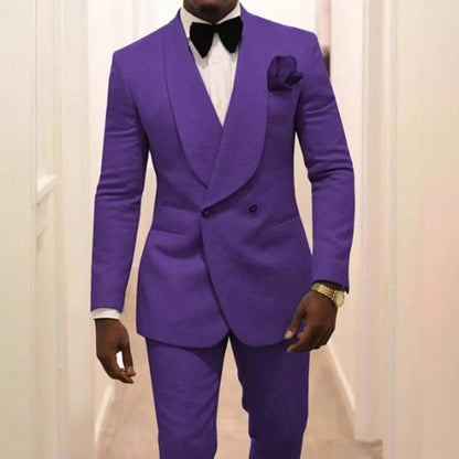 Y1369 men's adult suit groom wedding suit banquet