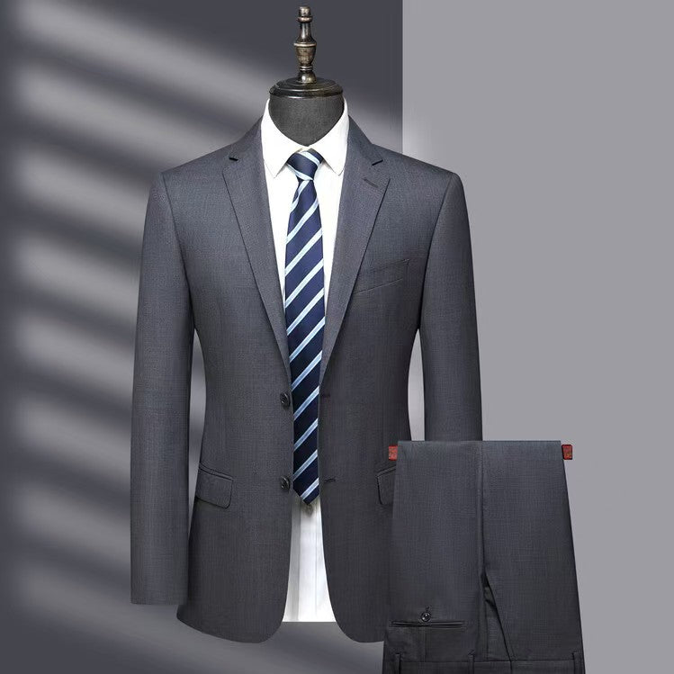 Y1383 worsted wool suit (customizable)