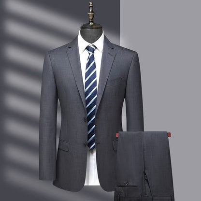 Y1383 worsted wool suit (customizable)