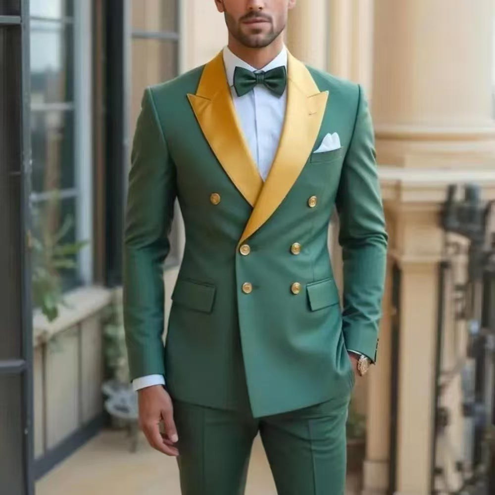Y1387 Men's Piano Performance Suit (Customizable)