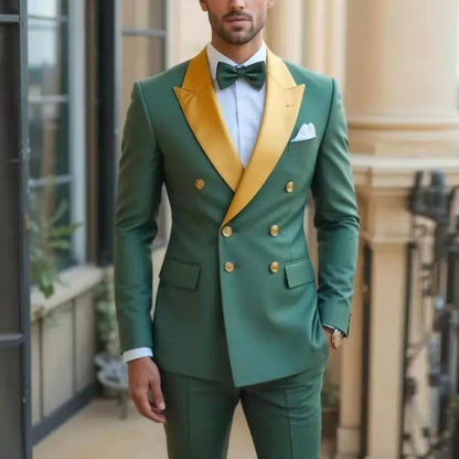 Y1387 Men's Piano Performance Suit (Customizable)