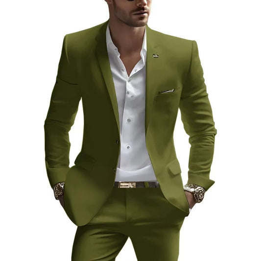 Y1391 Men's Suit (Customizable)