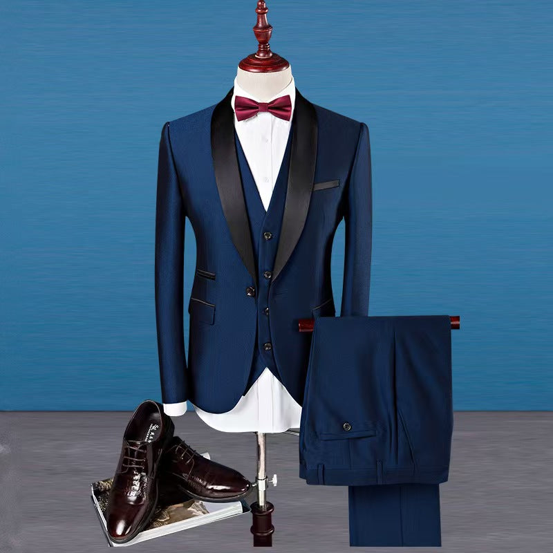 Y1393 Men's Tuxedo Groom and Groomsmen Suit