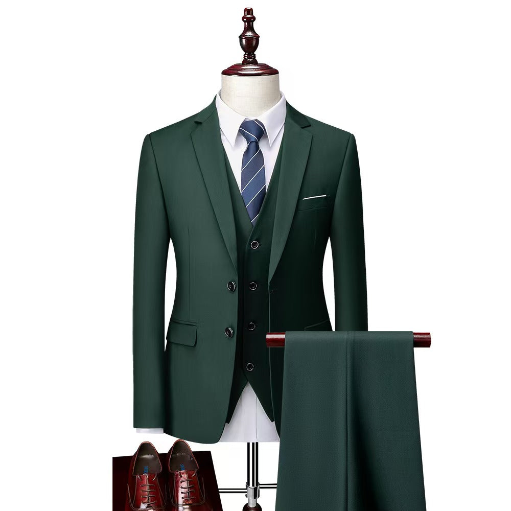 Y1398 men's suit Korean style slim wedding