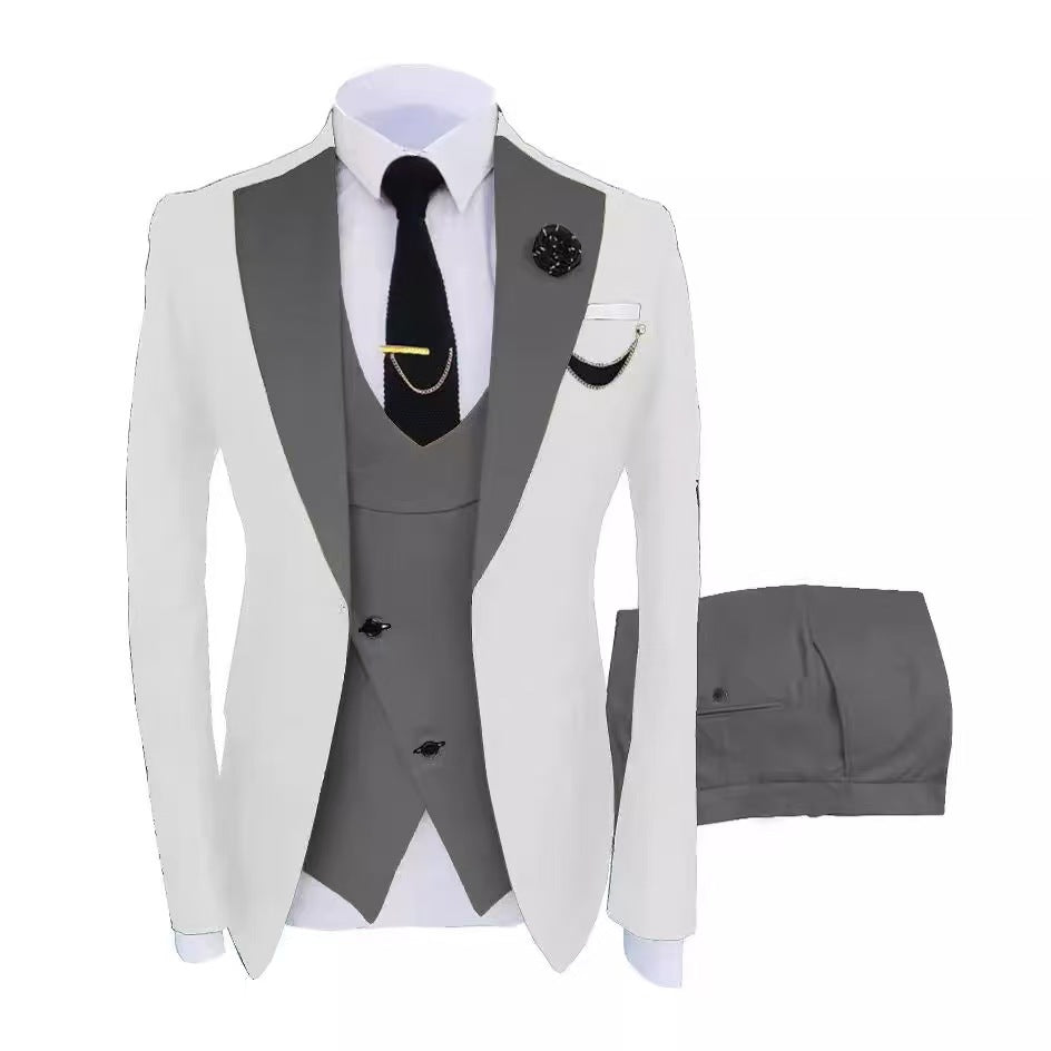 Y1401 three-piece suit for men (customizable)