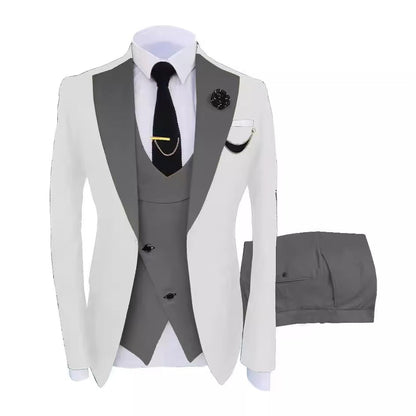 Y1401 three-piece suit for men (customizable)