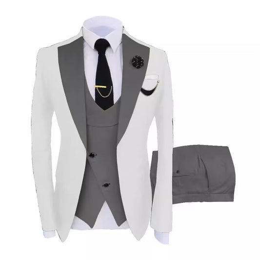 Y1401 three-piece suit for men (customizable)