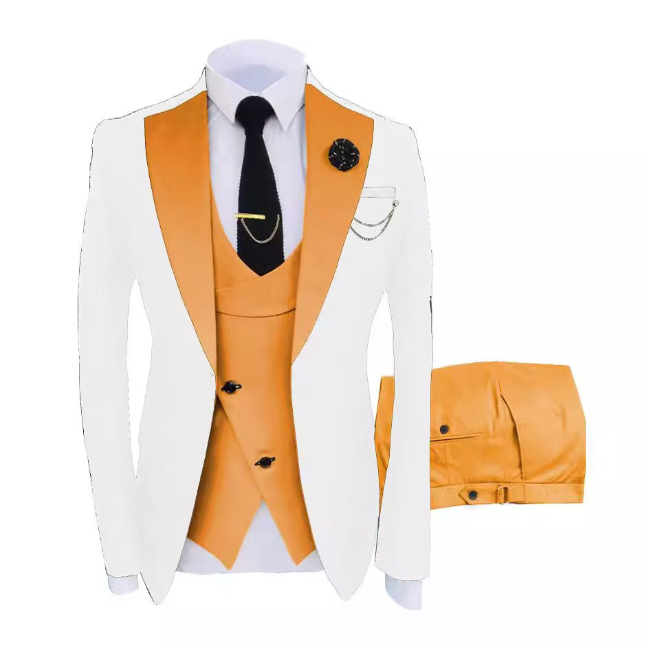 Y1401 three-piece suit for men (customizable)