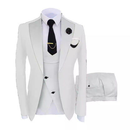 Y1401 three-piece suit for men (customizable)