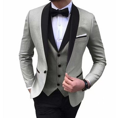 Y1406 three-piece business suit