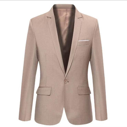 Y1407 Men's Suit Single-Piece Top