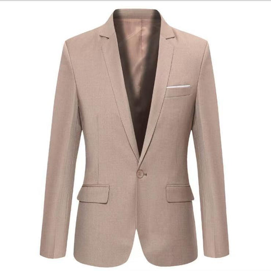 Y1407 Men's Suit Single-Piece Top