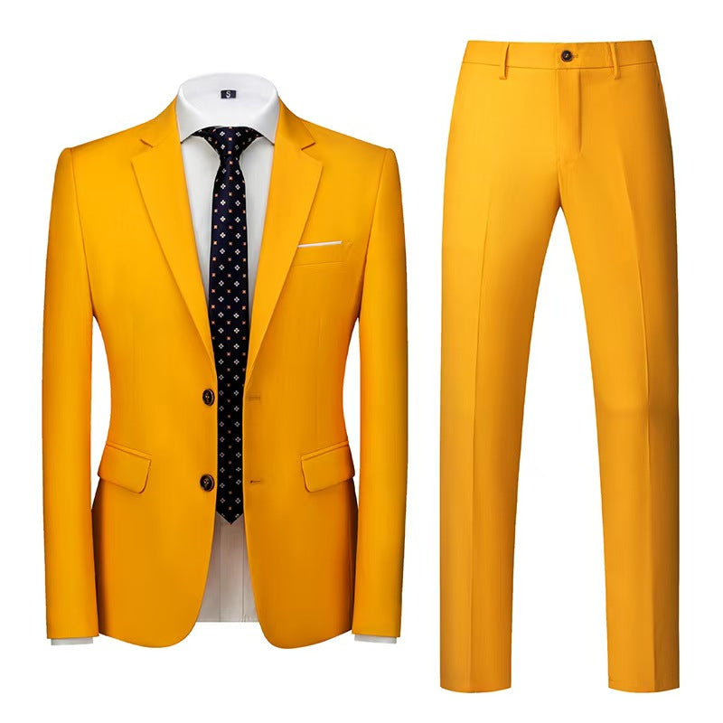 Y1410 New Korean Style Suit (Customizable)