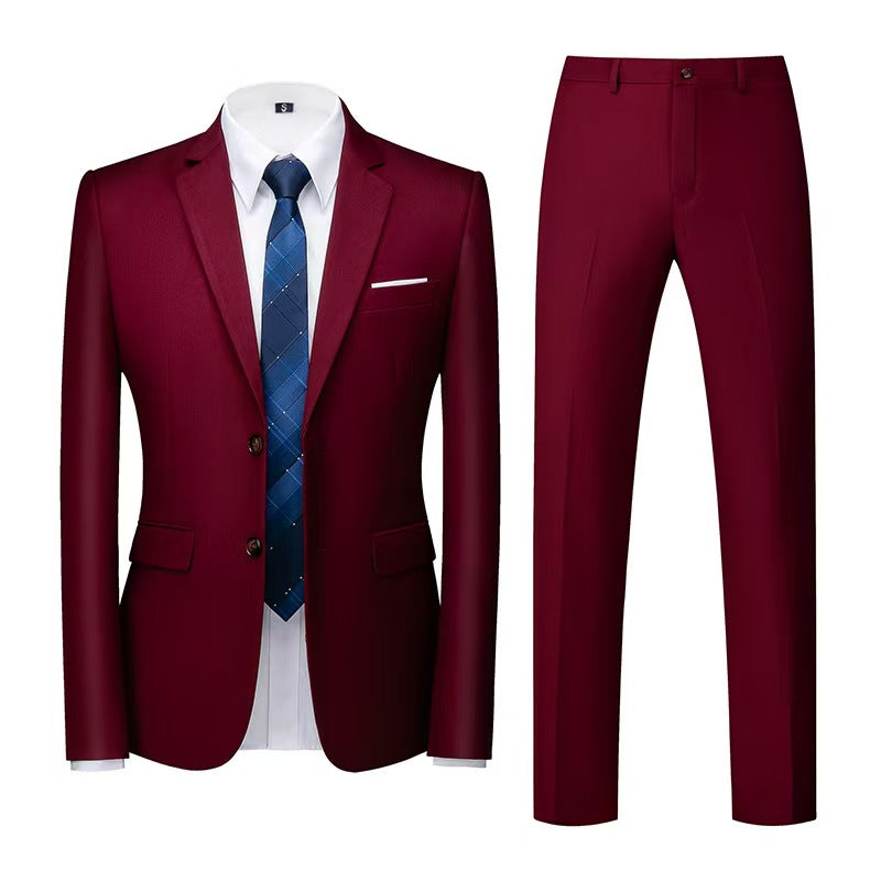 Y1410 New Korean Style Suit (Customizable)