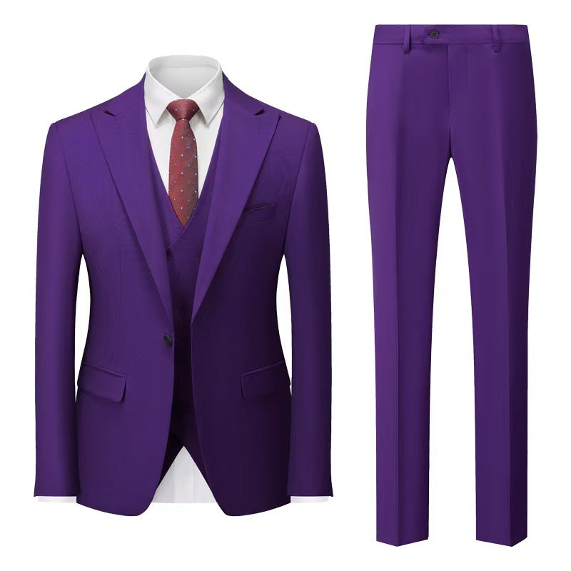 Y1418 new men's three-piece suit
