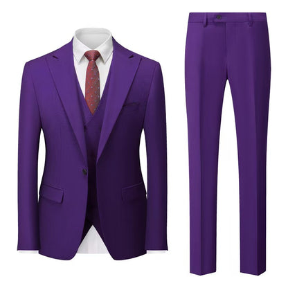 Y1418 new men's three-piece suit