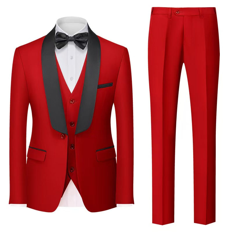 Y0107 New Men's Three-piece Suit
