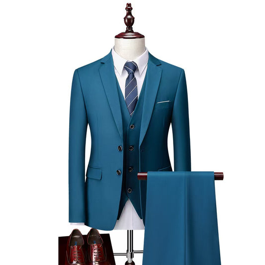 Y0150 double button suit for men