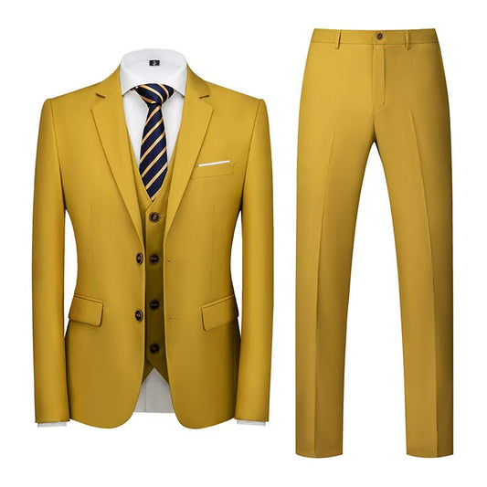 Y0470 Men's New Korean Style Suit