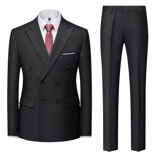 Y0366 double-breasted suit for men