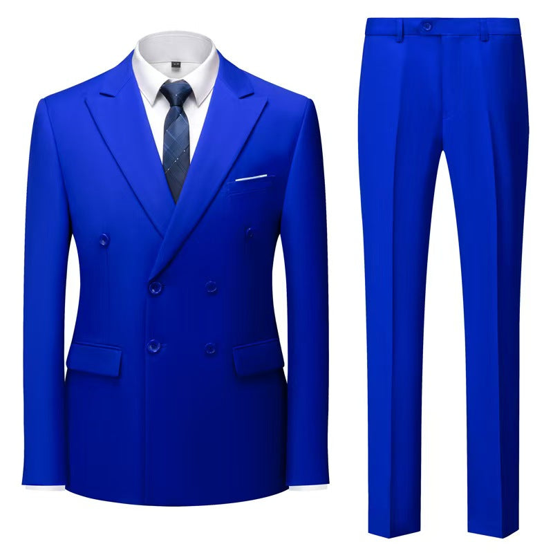 Y0366 double-breasted suit for men
