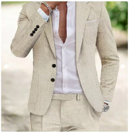 Y1417 suit jacket and pants two-piece set