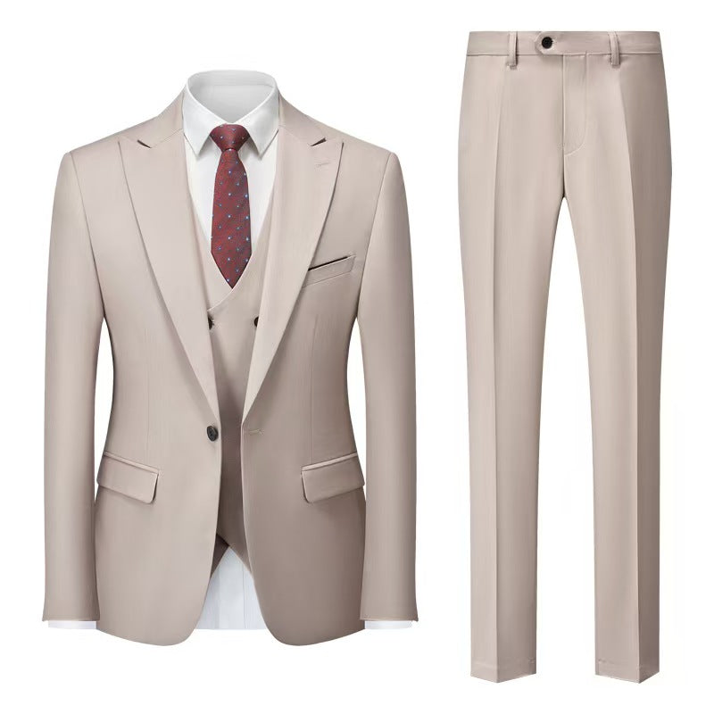 Y670 new men's three-piece suit