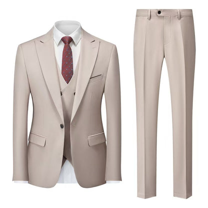 Y670 new men's three-piece suit