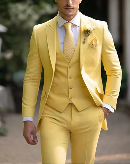 Y0508 Men's Slim Suit Coming of Age Ceremony