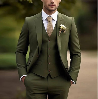Y0732 Men's Slim Suit Coming of Age Business