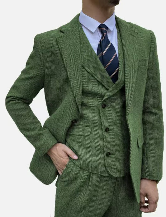 Y0302 suit notch collar men's suit