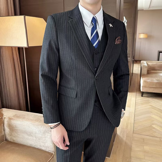 Y1428 three-piece suit autumn and winter