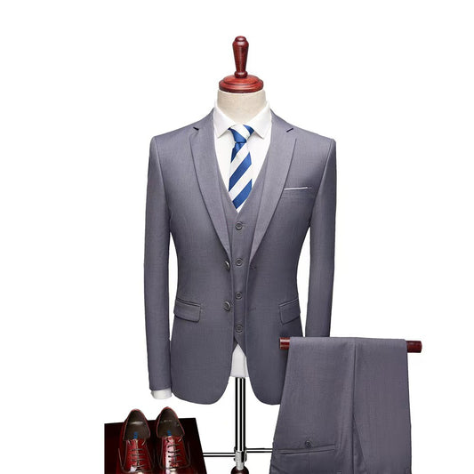 Y1479 double button suit for men
