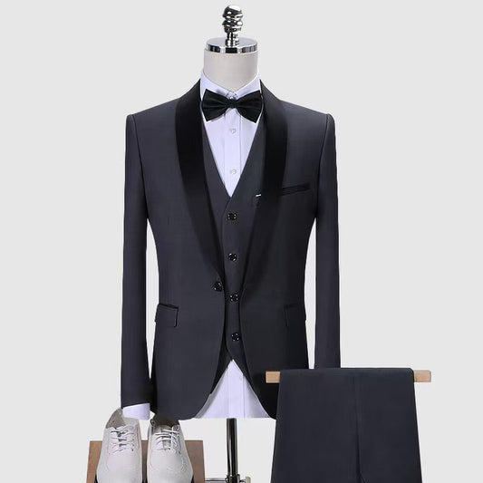 Y1440 New Style Green Collar Men's Dress Suit