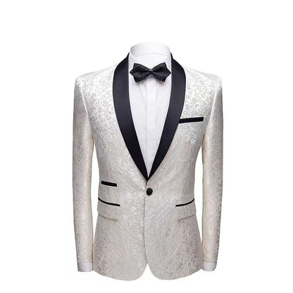 Y1448 fancy suit business casual suit