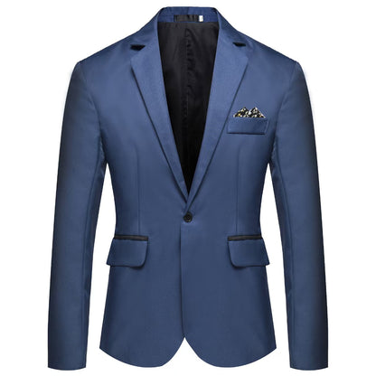 Y1458 Men's Single-breasted Small Suit Korean Style Youth