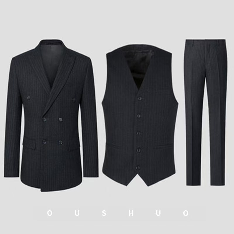T1462 double-breasted suit for men