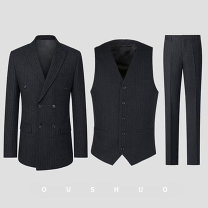 T1462 double-breasted suit for men