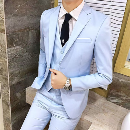Y1476 men's three-piece suit
