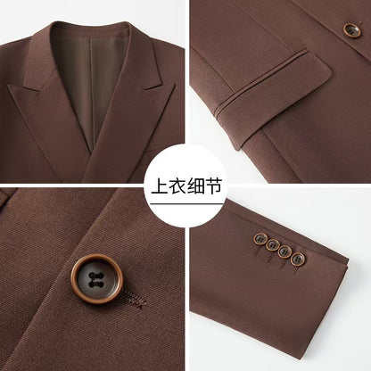Y1478 double-breasted suit