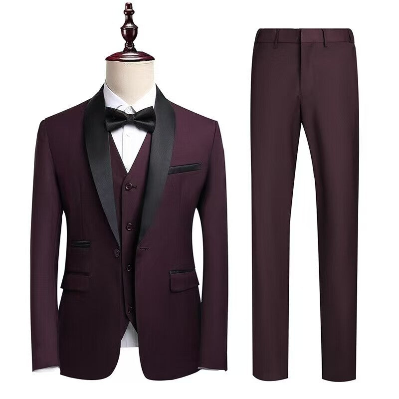 Y1542 three-piece suit