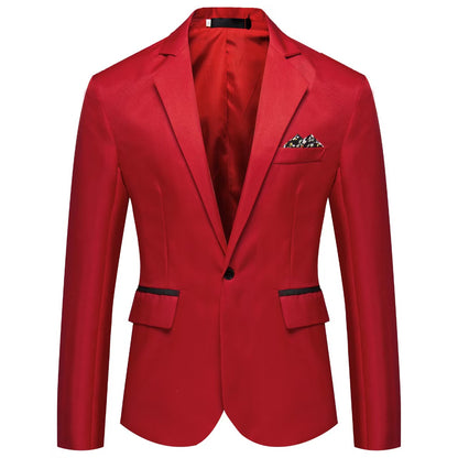 Y1553 New Fashion Solid Color Men's Suit