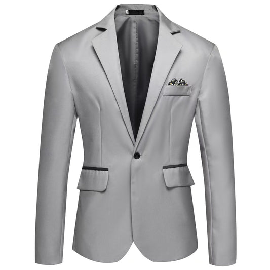 Y1553 New Fashion Solid Color Men's Suit