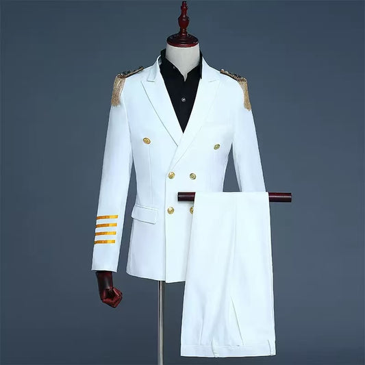 Y1557 double-breasted suit