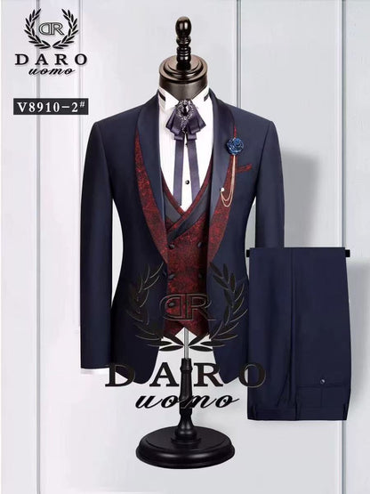 Y1567 three-piece suit