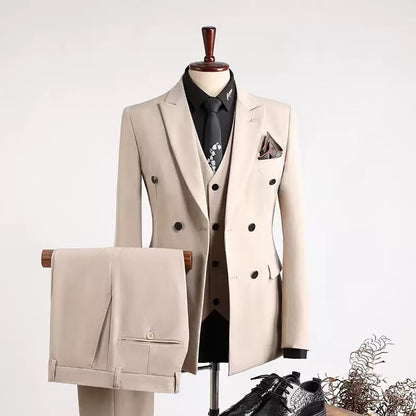 Y1582 double-breasted suit for men
