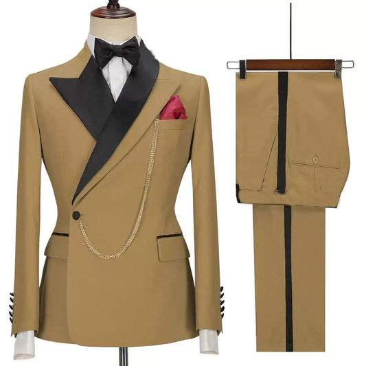 Y1584 Men's Two-piece Suit
