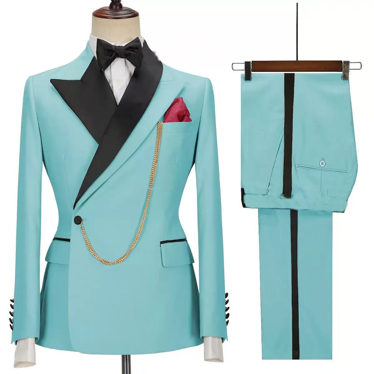 Y1584 Men's Two-piece Suit