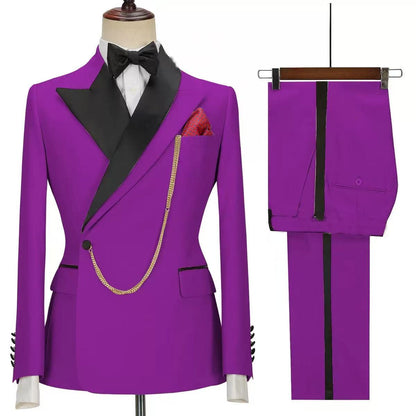 Y1584 Men's Two-piece Suit