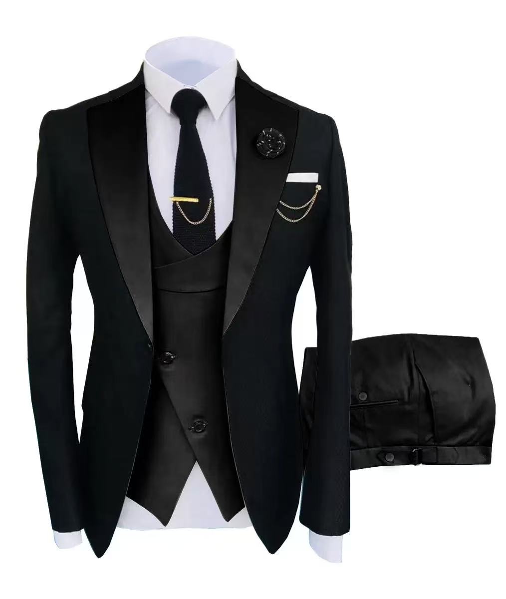 Y1585 men's three-piece suit